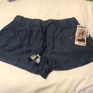 ReWash Brand Chambray shorts